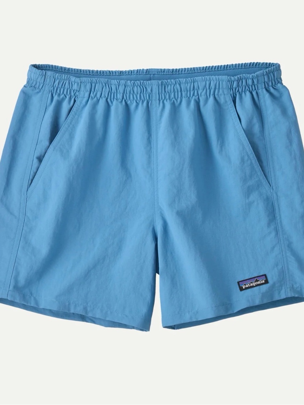 Patagonia Women's Baggies Shorts Blue Size XXL 2X Outdoor Hiking River Beach